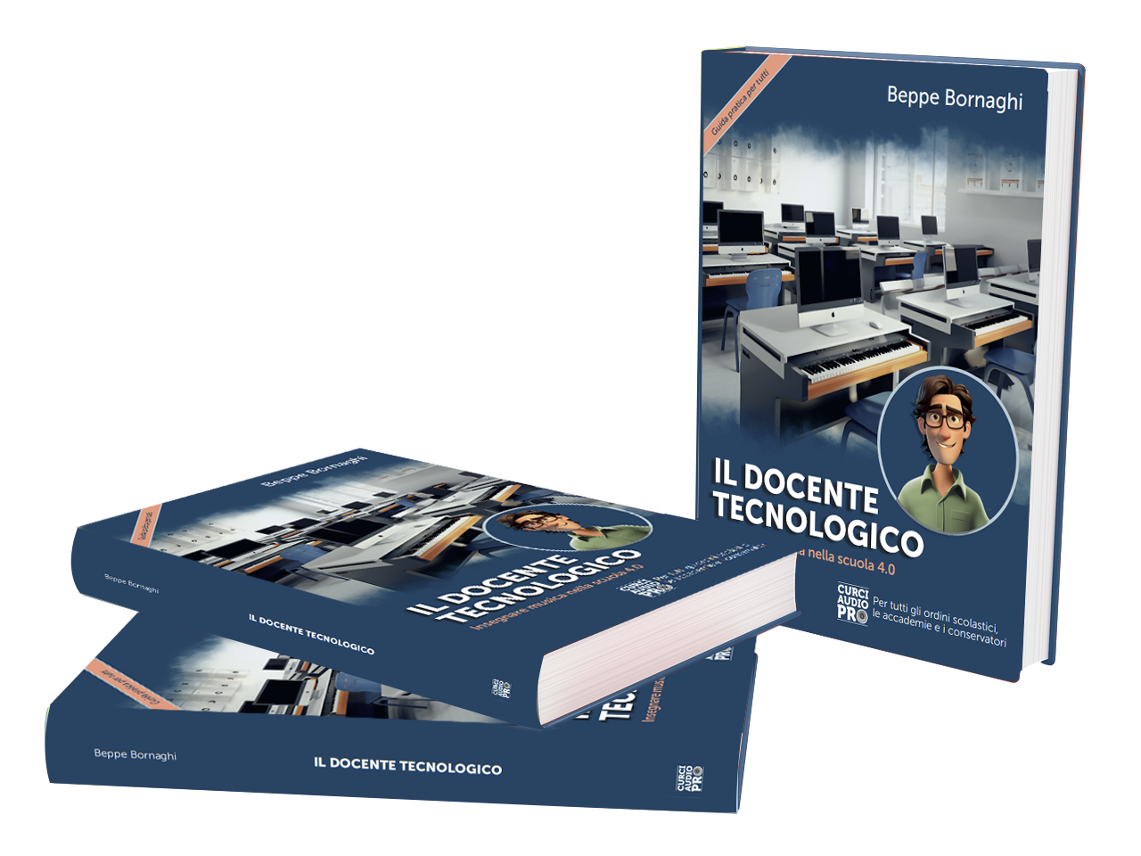 Copertina del libro Il Docente Tecnologico di Beppe Bornaghi